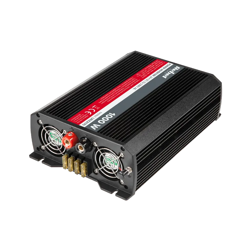 Invertor 24V/230V 1000W cu 2 prize tip F (germane)