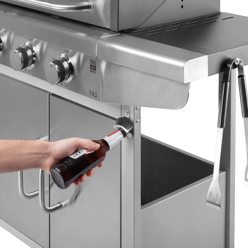 Grill Gaz 3 Arzatoare Bbq 3001 Master Grill Teesa