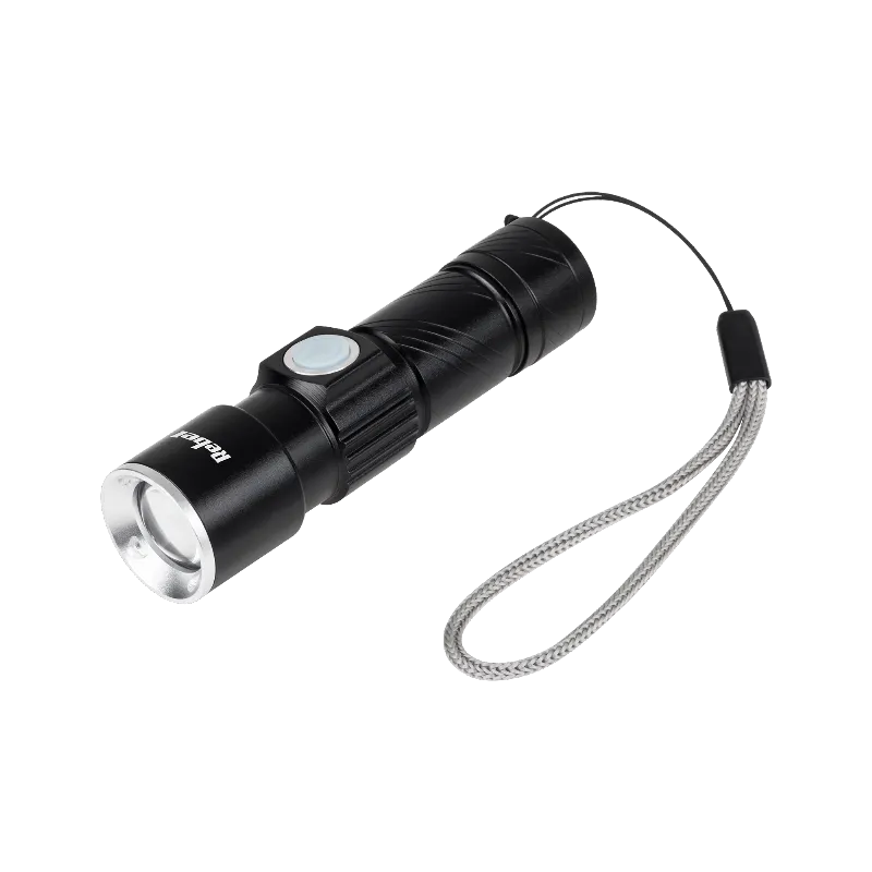 Lanterna LED din aluminiu 3W Rebel cu zoom