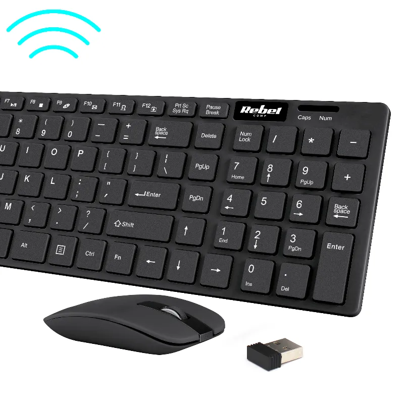 Kit Tastatura si Mouse Wireless  WS300 Rebel