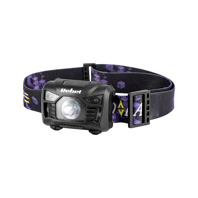 Lanterna frontala LED 3W acumulator 120 lm Rebel