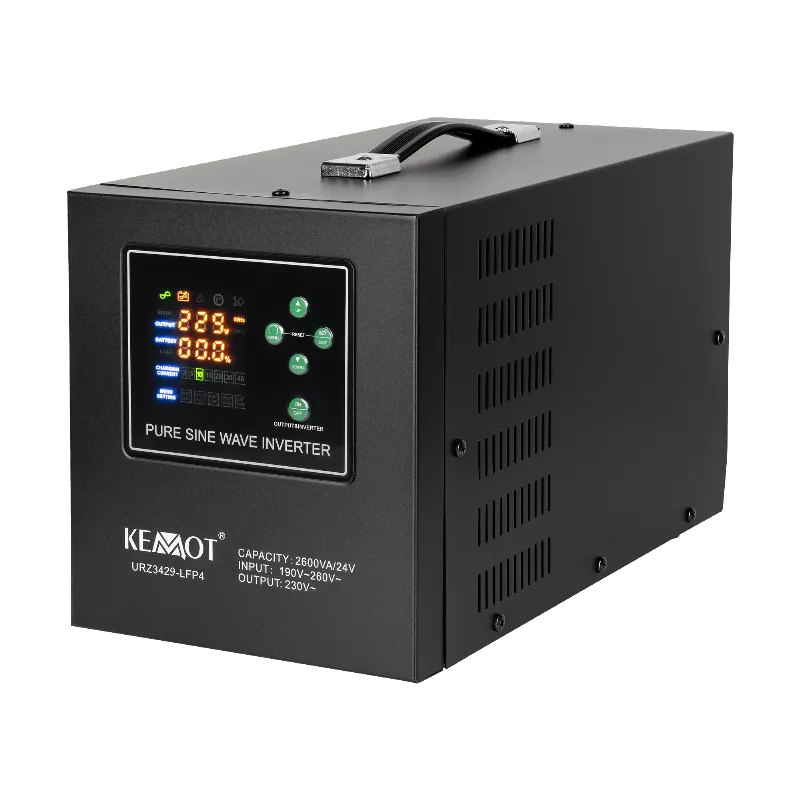 Invertor UPS Kemot PROsinus-2600/24-LFP4 2600 VA / 1800 W 24 V cu sinusoida pura