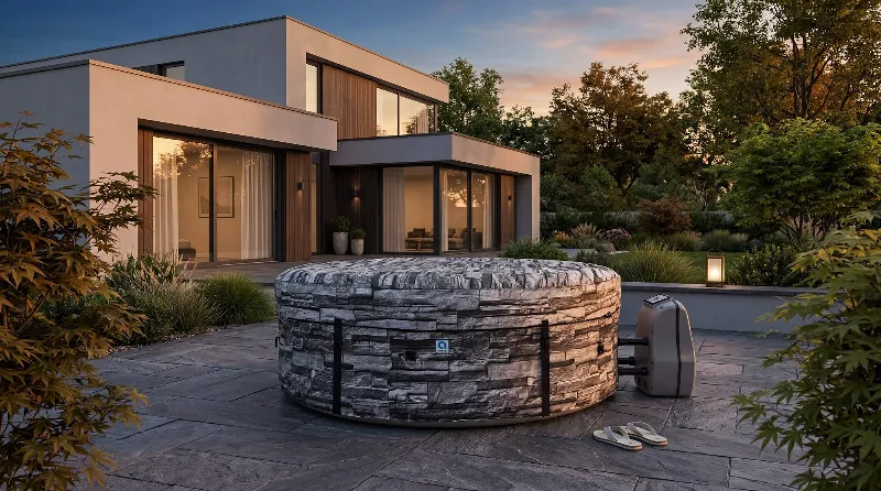 Jacuzzi Gonflabil Piscina Spa 204X70