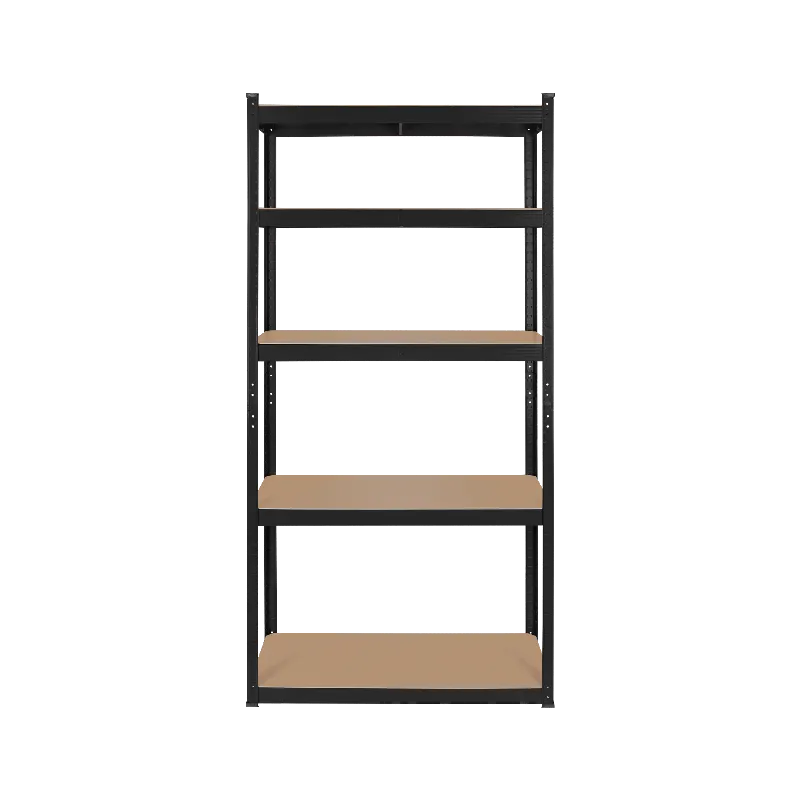 Raft Metalic 5 Polite 750KG MDF 180X90X40 Negru Rebel