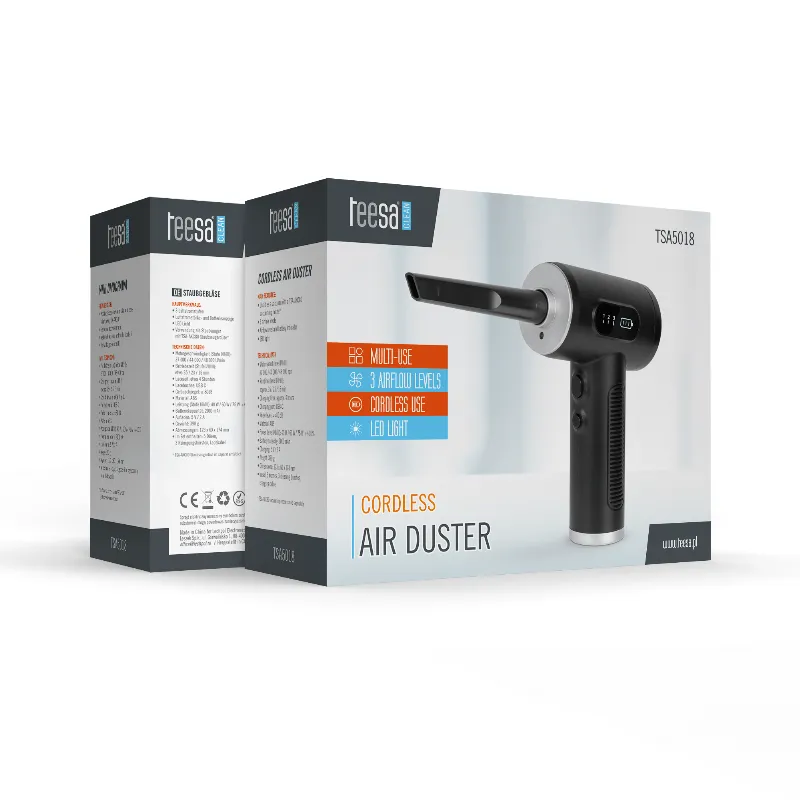 Suflanta si compresor de aer Teesa TSA5018, 75 W, acumulator 6000 mAh