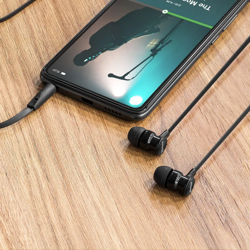 Casti in-ear cu mufa jack 3,5 mm Rebel Super Bass