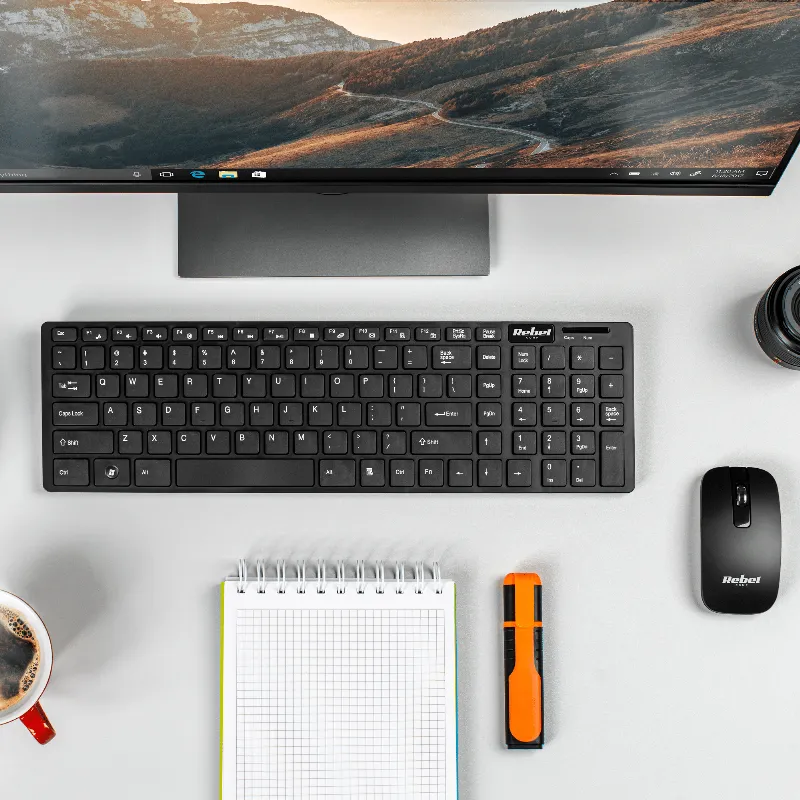 Kit Tastatura si Mouse Wireless  WS300 Rebel