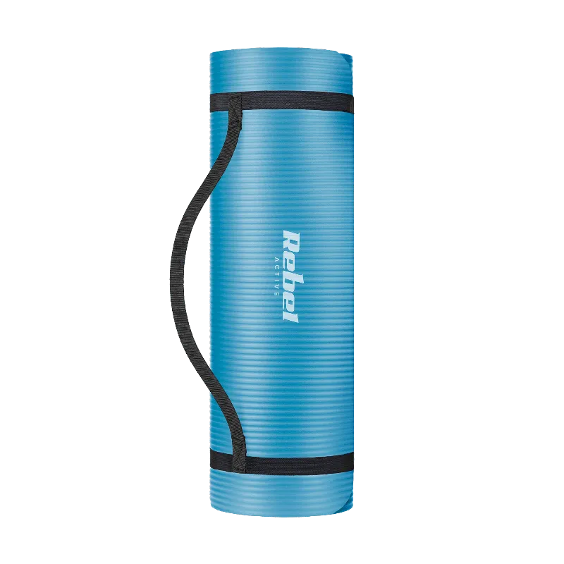 Saltea 183X61 CM Grosime 1 CM Albastru Rebel Active