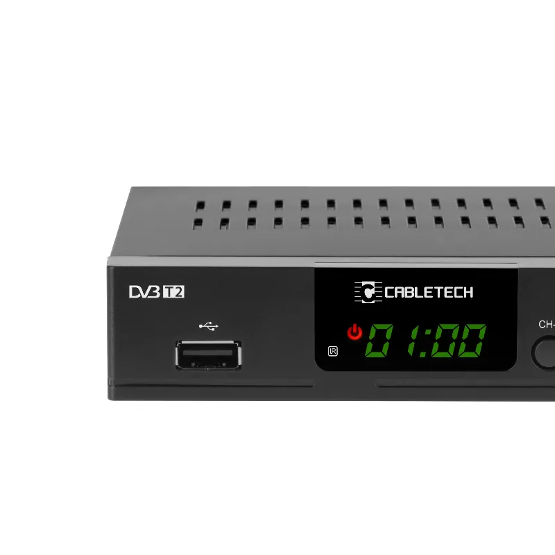 Tuner DVB-T2 H.265 Hevc LAN Cabletech