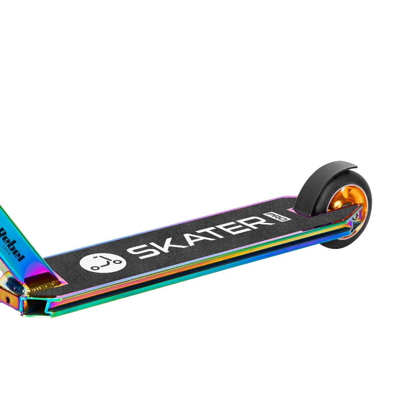 Trotineta acrobatii Rebel Skater Pro Neon