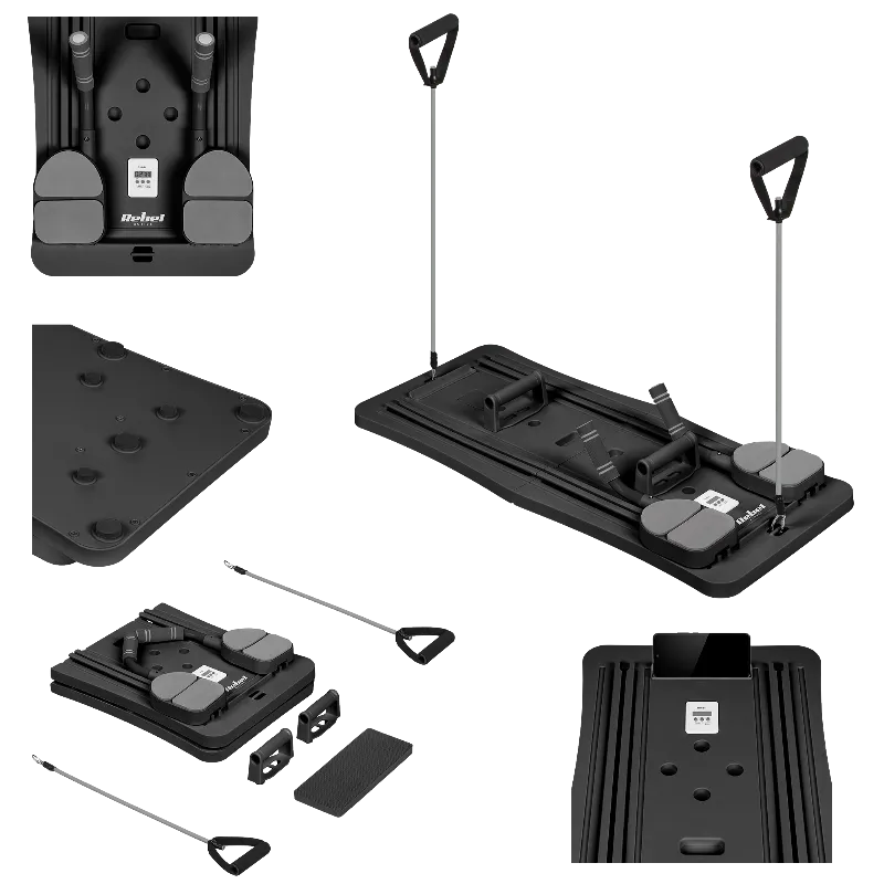 Placa Pilates Multifunctionala 9 in 1 Rebel Active