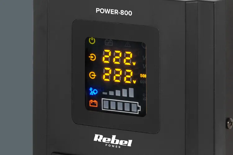 Ups Centrale Sinus Pur 800VA 500W 12V Rebel