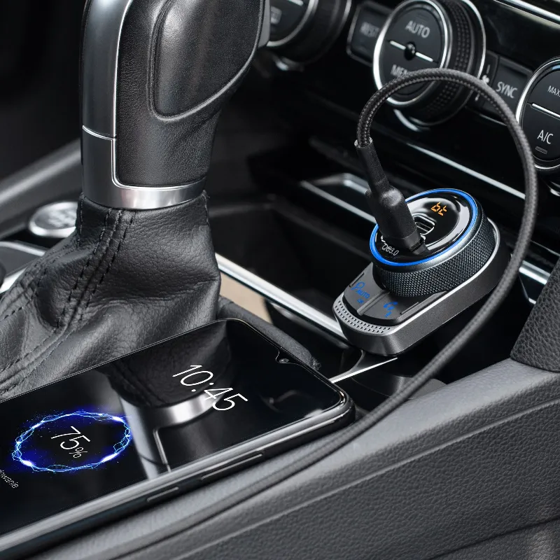 Modulator FM Audio Bluetooth USB