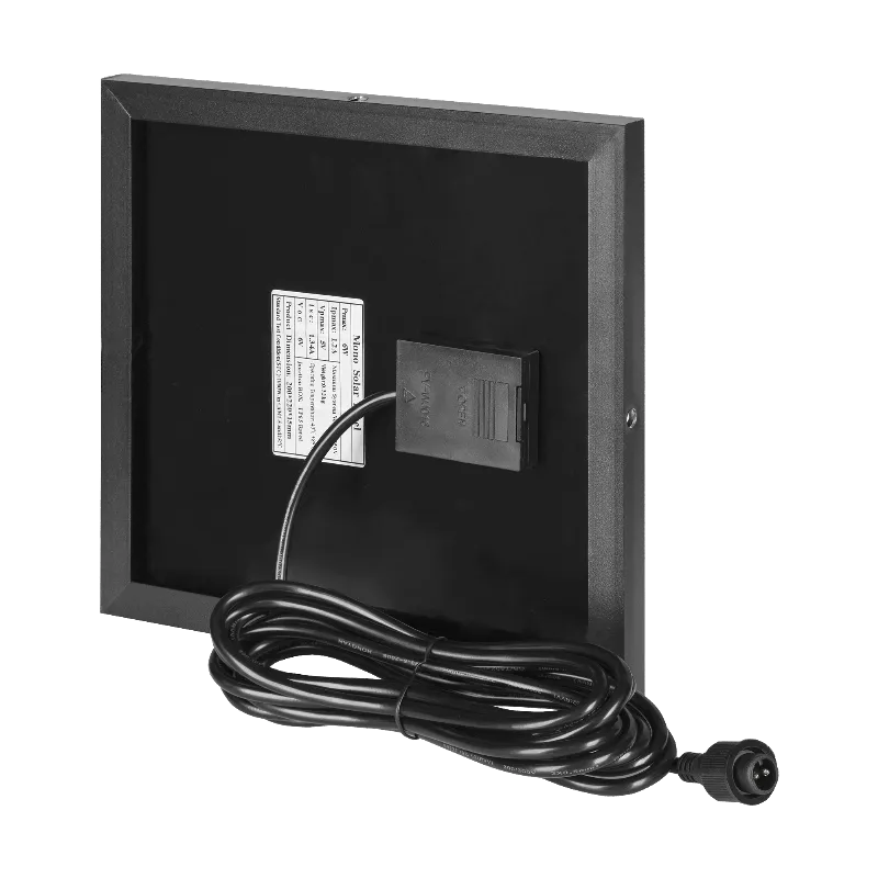 Reflector LED solar Rebel 60 W cu panou solar separat si telecomanda