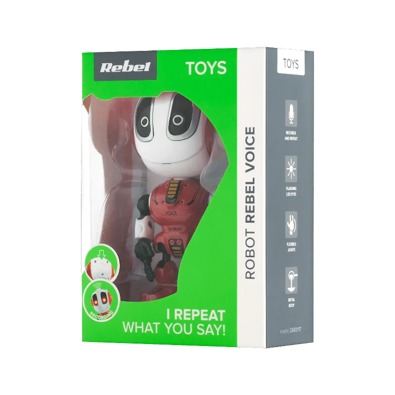 Robot Rebel Voice Red