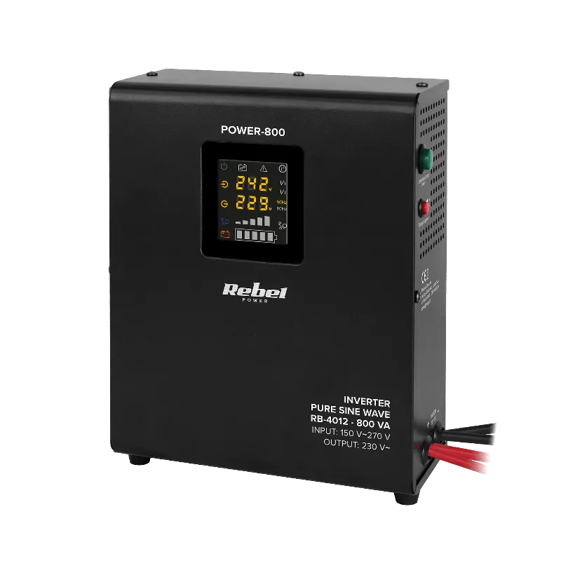 Ups Centrale Sinus Pur 800VA 500W 12V Rebel