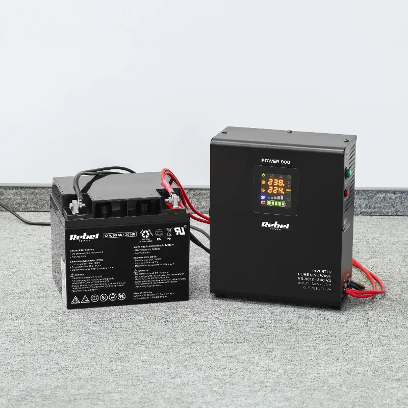 Ups Centrale Sinus Pur 800VA 500W 12V Rebel