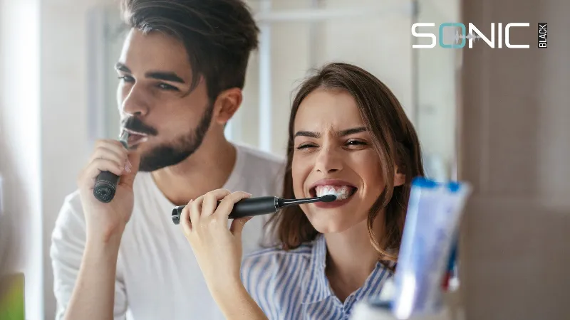 Periuta de Dinti Electrica Teesa Sonic Black