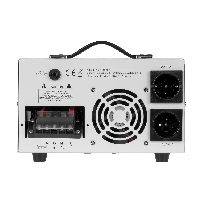 Stabilizator automat de tensiune Kemot MSER-5000 (URZ3426-5K), 5000 VA, servomotor