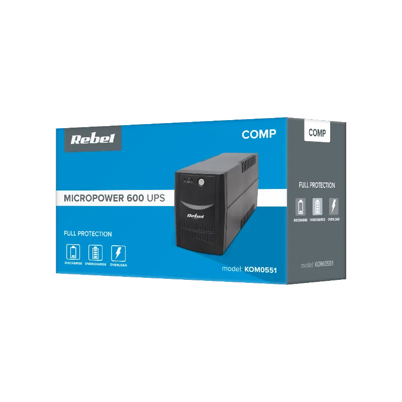 UPS Rebel Micropower 600 (600 VA / 360 W)