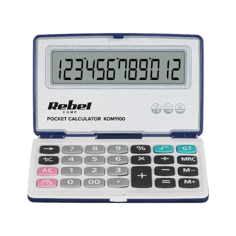 Calculator de buzunar Rebel PC-50, 12 cifre